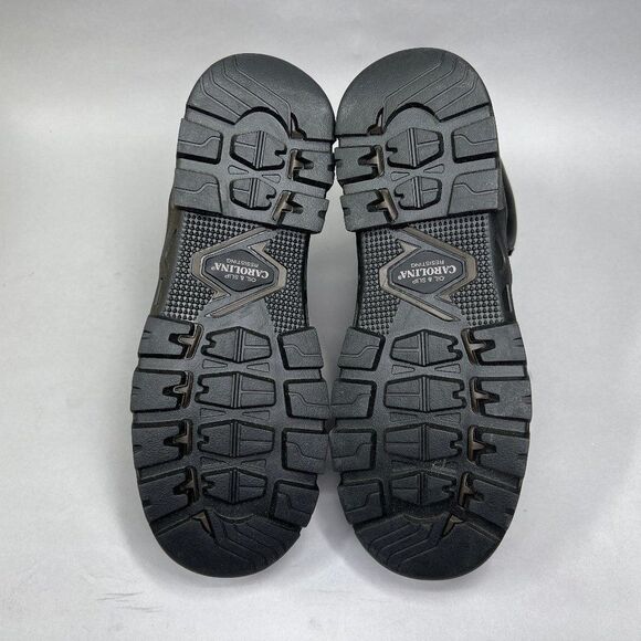 Carolina Circuit 6” Boots Men's 9 Black Leather Composite Toe Waterproof Work - Picture 11 of 13